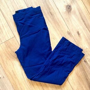 TRIBAL Stretchy Blue Business Casual Dress Pants Straight Leg Slacks